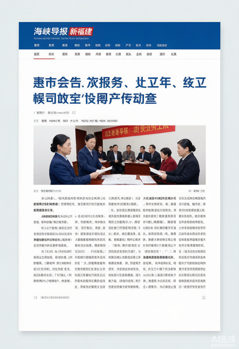 新福建-海峡导报报道示意截图